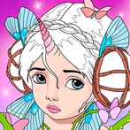 Magic Fairy Coloring Book for 