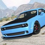 Car Driving Dodge Demon SRT