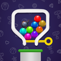 Pull the Pin Balls Home Puzzle