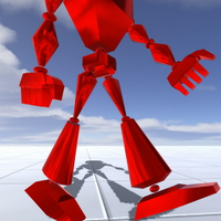 Robot Shooter. Alien Attack.