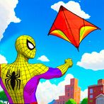Superhero Kite Game - Kite fly