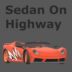Sedan On Highway
