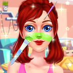 العاب بنات مكياج تجميل الوجه