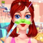 العاب بنات مكياج تجميل الوجه