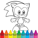 Soni coloring games hedgehog