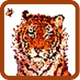 Tiger Pixel Art