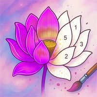 Coloring Book-lake colouring