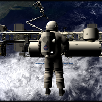 ISS - Space Walk Simulation