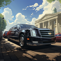 President Guard Police Car