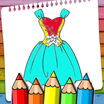 Coloring Book Dress