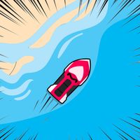 SpeedWave - 2D Boat Racing