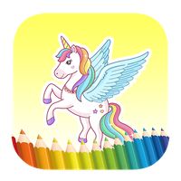 Unicorn Coloring Page.