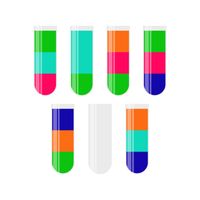 Water Flasks Sort Puzzle Game