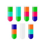 Water Flasks Sort Puzzle Game