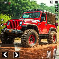 Offroad Jeep Parking & Driving