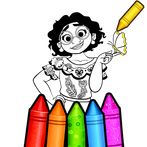 encanto Coloring madrigal