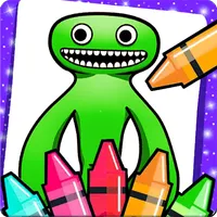 Banban Glitter Coloring Book