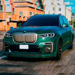 Sport Racing BMW X7 Car Drive
