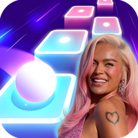 Karol G Música Tiles hop Piano