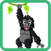 Gorilla Pixel Art