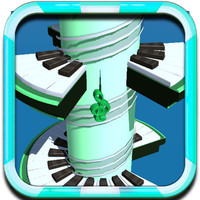 Bouncing Piano Notes