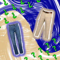 Jeans or Khakis