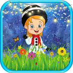 Stylish Little Girl Escape