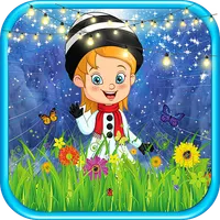 Stylish Little Girl Escape