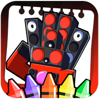 Speaker Man Drawing Coloring