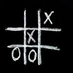 Tic Tac Toe Chalkboard