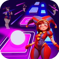 Pomni Circus Digital Tiles-Hop