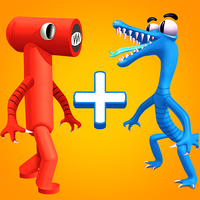 Merge Rainbow 3D Friends