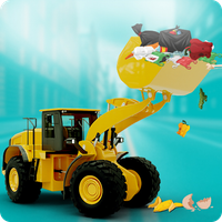 Trash Garbage Truck 3D Game