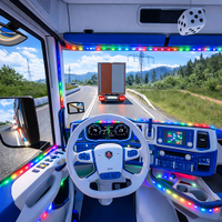 US Truck Driving Transport 3D