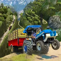 Hill Farming Tractor Trolley