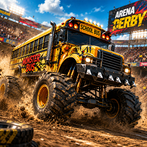 Monster Bus Derby Destruction