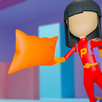 Pillow Wars: Run & Hit