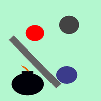 indie game. Dangerous balls