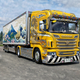 US Cargo Truck: 3D City Truck