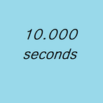 10.000 seconds