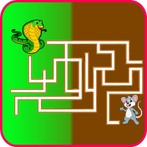 Snake Maze game