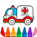 Coloring Rescue Ambulance