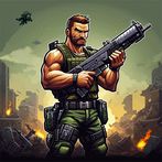 Commando War: Soldier Game 2D