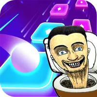 Skibidi Dance Hop Tiles