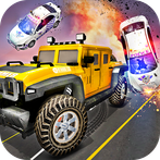 Police Escape Car Driver