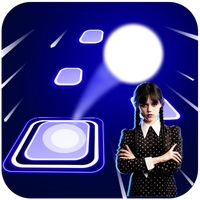 Addams Dance : Hop tiles
