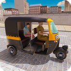 Tuk Tuk Modern Rickshaw Driver