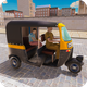 Tuk Tuk Modern Rickshaw Driver
