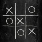 Tic Tac Toe Black