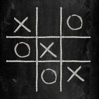 Tic Tac Toe Black